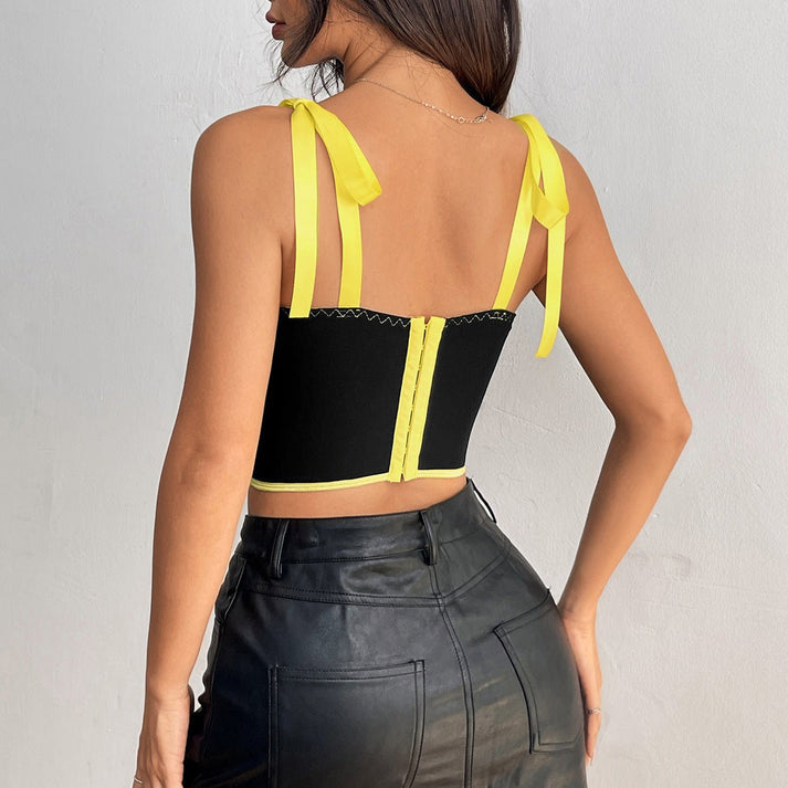 Fiyonk Askılı Şeritli Korse